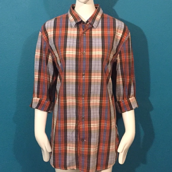 BANANA REPUBLIC Plaid Shirt - Picture 3 of 7